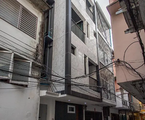 P4 Silom Large 2beds Full Kitchen Wifi 4-6pax * Bangkok