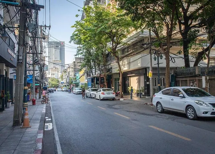 P4 Silom Large 2beds Full Kitchen Wifi 4-6pax